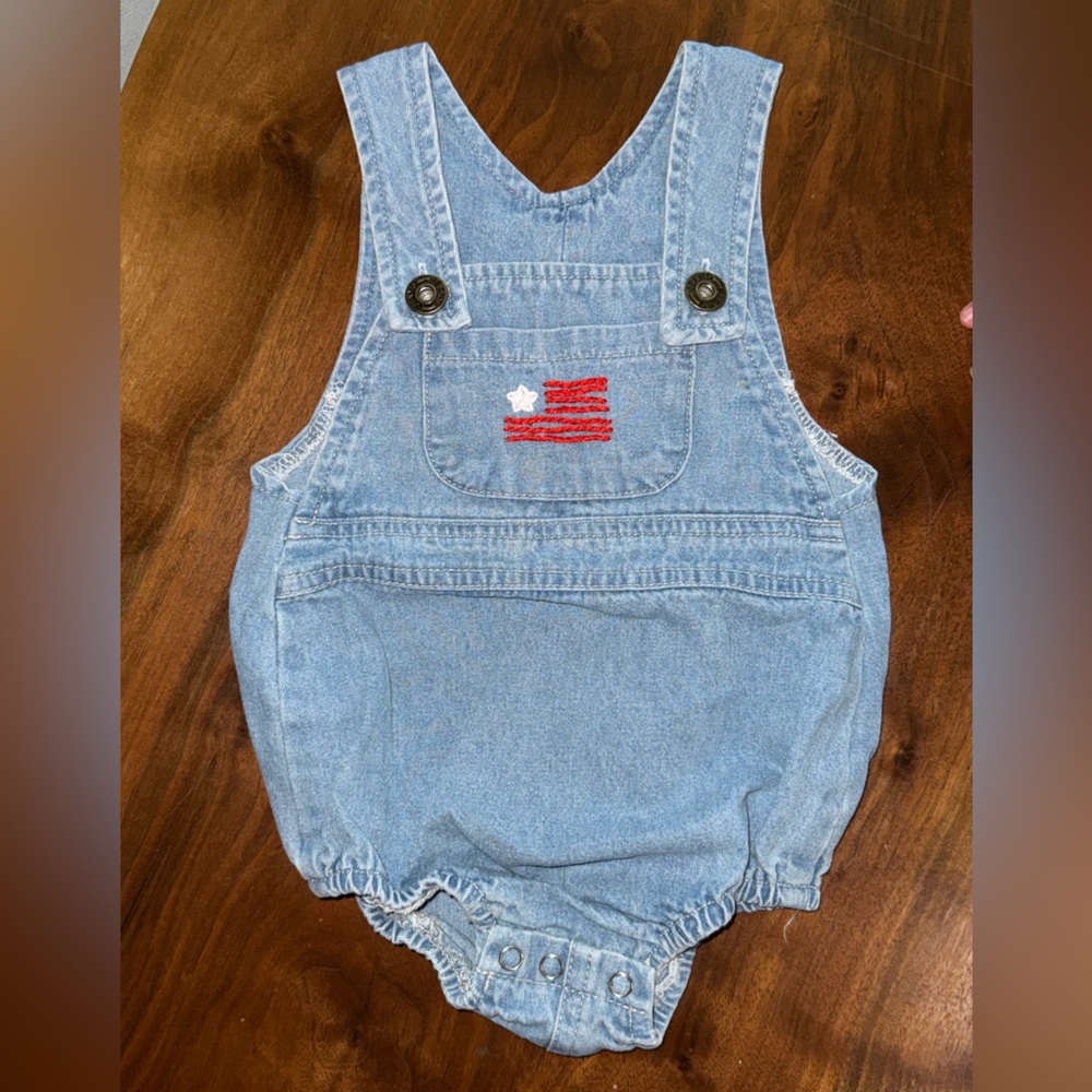 Blue Denim Kids Overalls